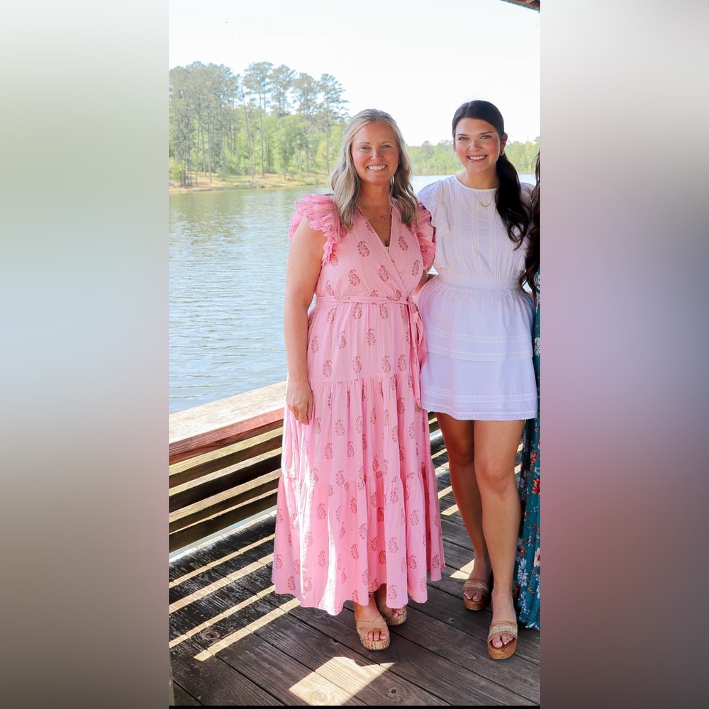 Pink event dress